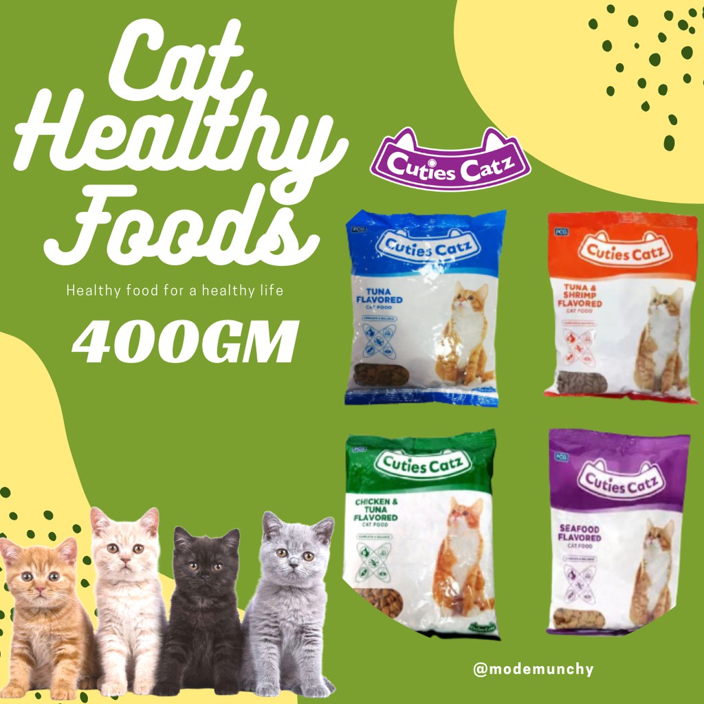 [PET FOOD] 400GM Cuties Catz / Cat Food / Makanan Kucing | Shopee Malaysia