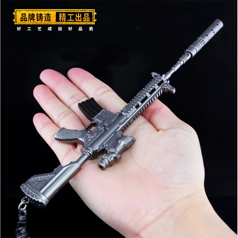 [ READY STOCK ]In Malaysia PUBG M416 Games Toys(20.5cm)