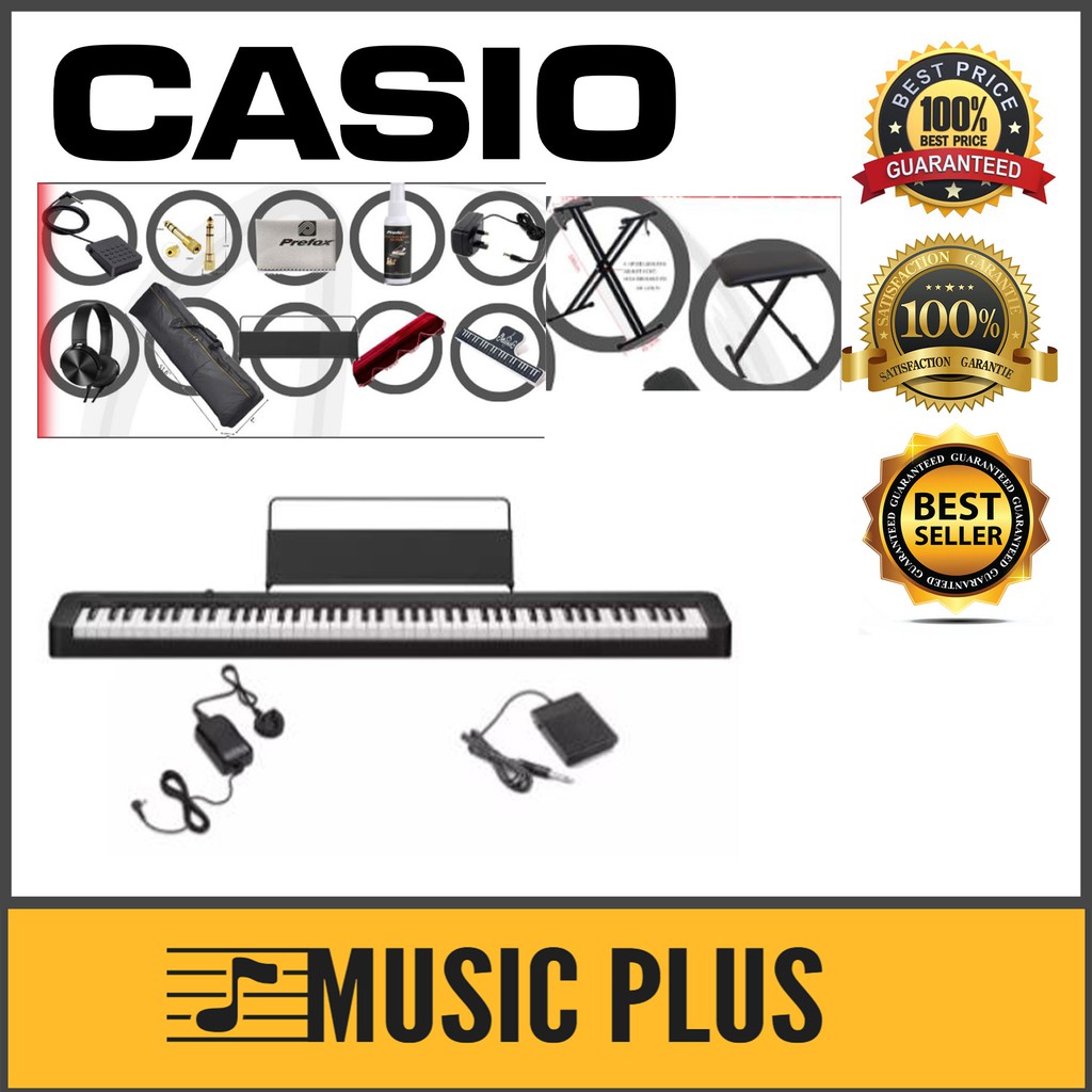 Casio CDPS100 88key Digital Piano *Big Sales* with Keyboard Stand, Bench, Sustain Pedal, Bag