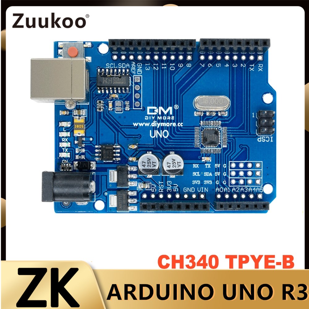 Electronic Components And Semiconductors Arduino Uno R3 Minimicro Usb Atmega328p Ch340g Replace 5352