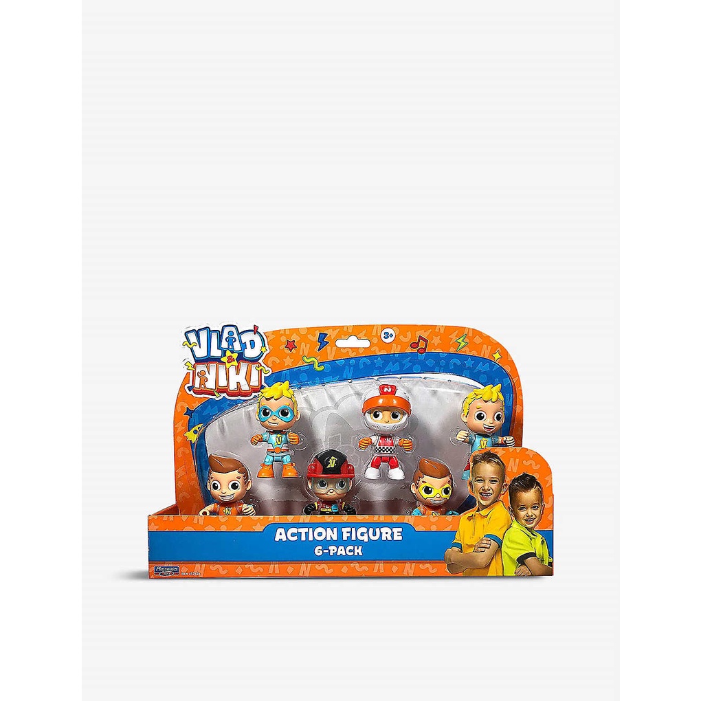 Vlad and Niki Action Figure playset set of six children kids pretend