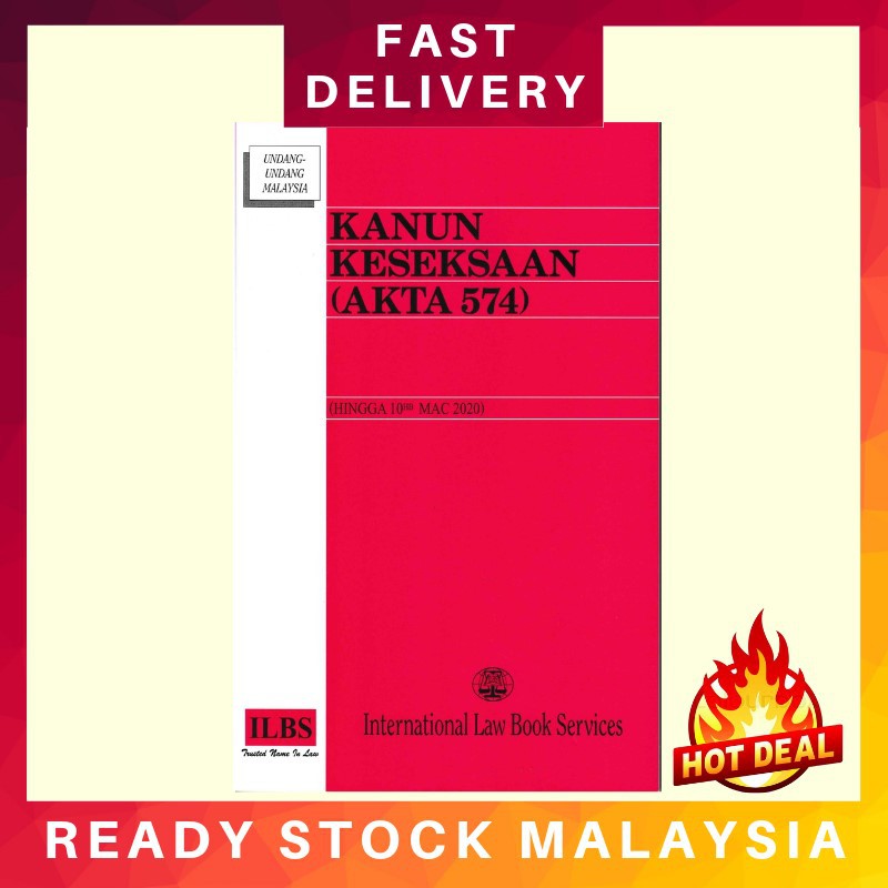 Buy Kanun Keseksaan Akta 574 10 Mac 2020 Ilbs Seetracker Malaysia