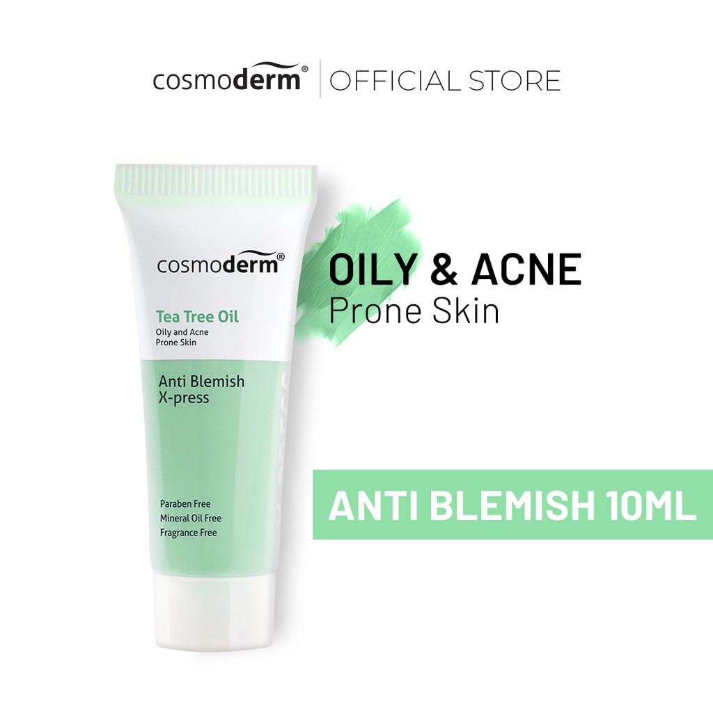 Cosmoderm Tea Tree Oil Anti Blemish X Press 10ml