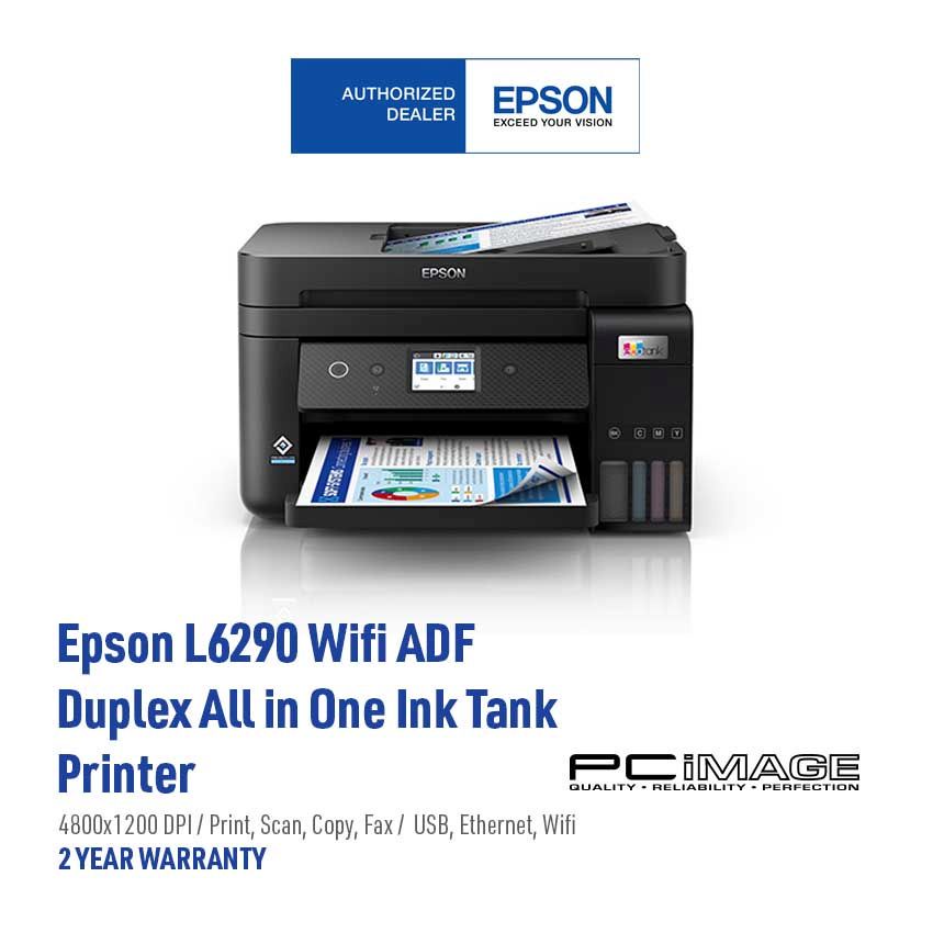 EPSON L6290 Wifi Duplex All in One Ink Tank Printer with ADF (PRINT ...