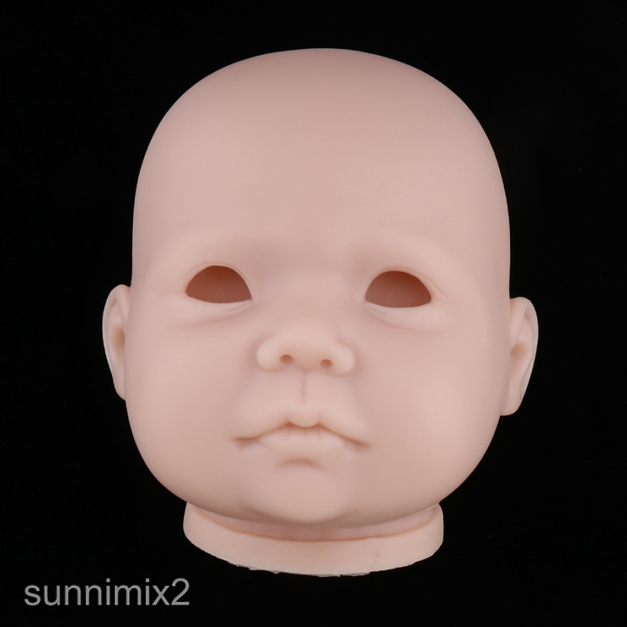 blank doll head