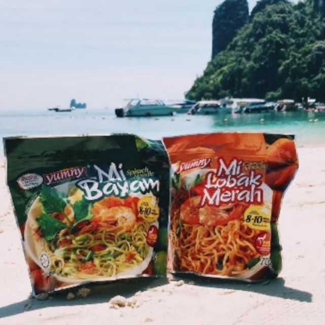 YUMNY INSTANT VEGETABLE NOODLES - Pack On The Go!! - 70gram
