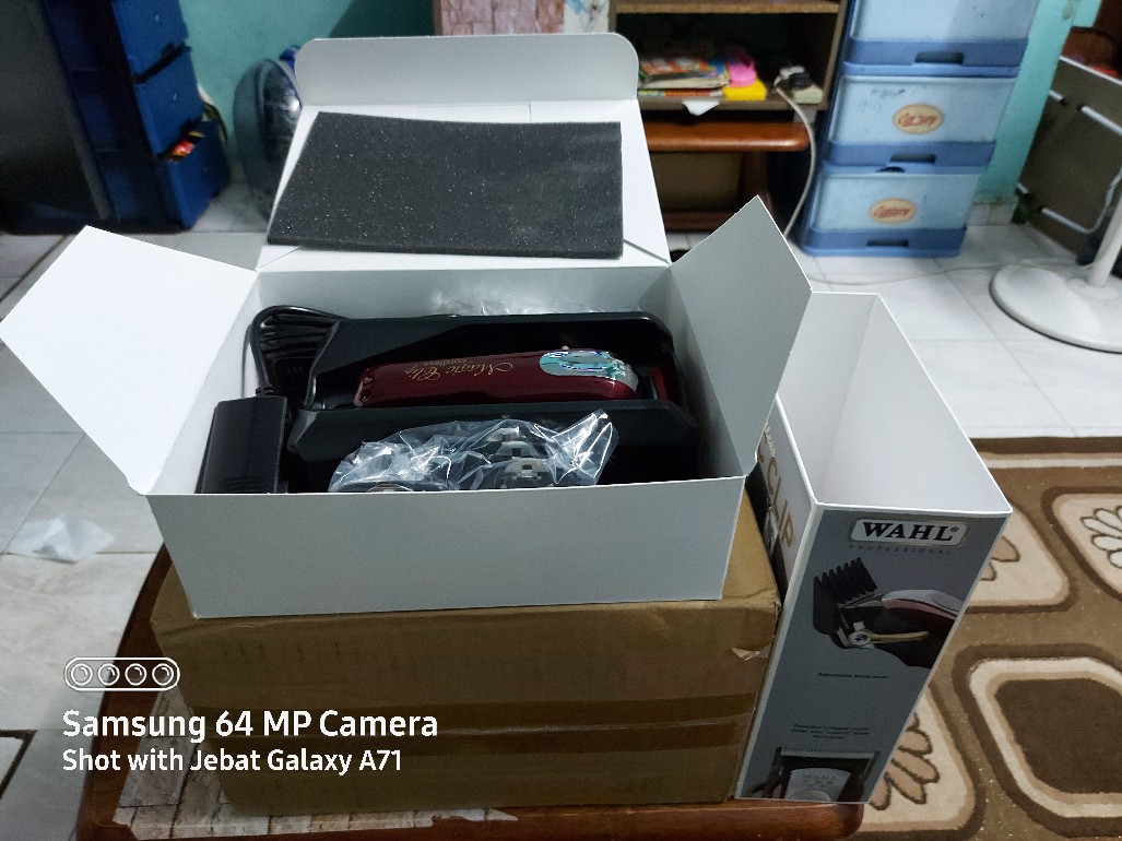 wahl magic clip cordless unboxing