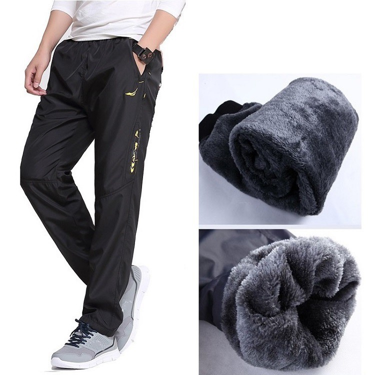 thick fleece sweatpants