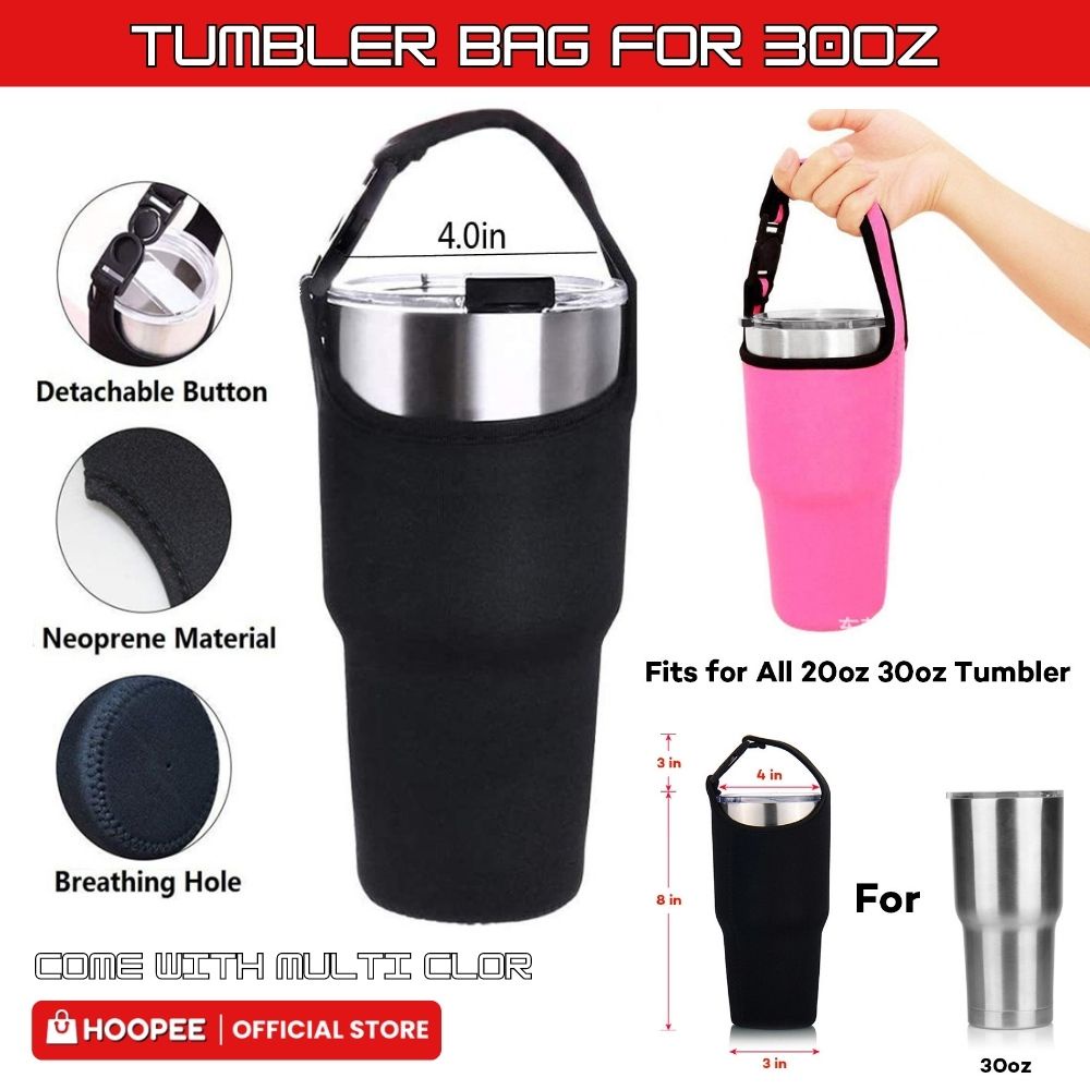 Tyeso Accessories Holder Tumbler Bag Insulate Cup Mug Hanger Bottle Beg Protector Sleeve 杯套 for 600ML 890ML 20oz 30oz