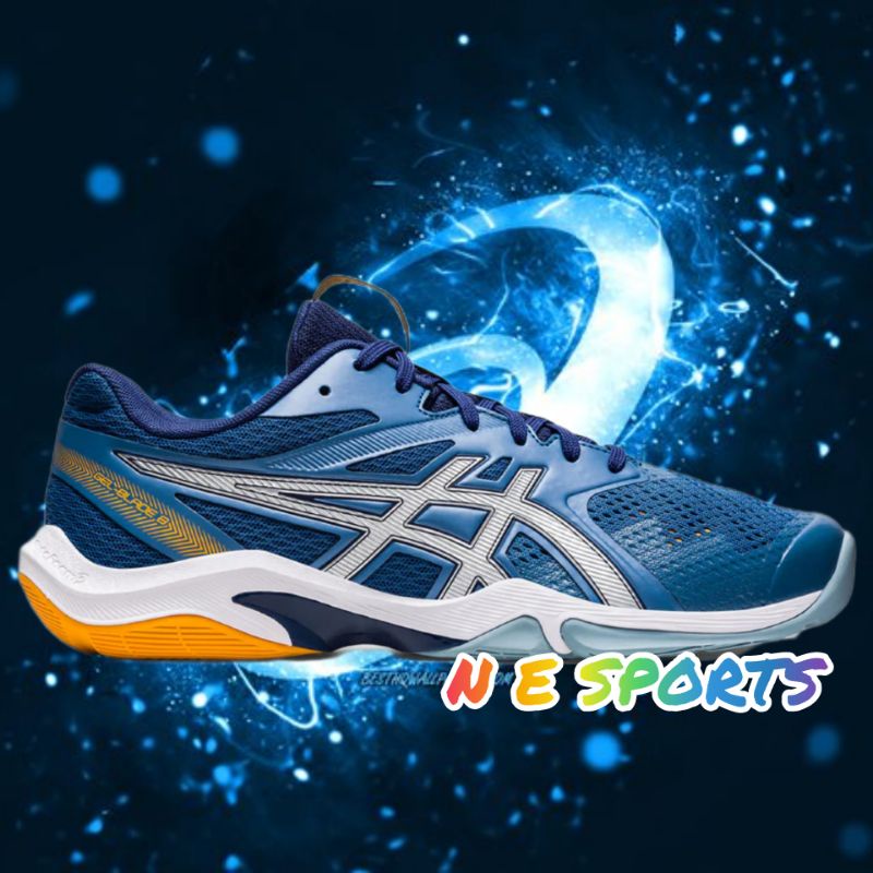 ASICS GEL BLADE 8 INDOOR SPORTS BADMINTON VOLLEYBALL SHOES (1071A066 ...