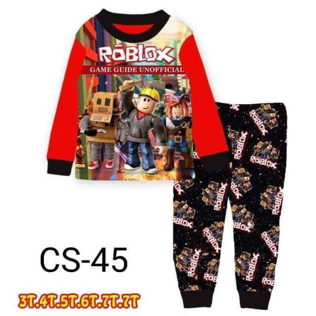 Cuddleme Kid Pajamas Roblox Shopee Malaysia - new boys kids childrens roblox gaming pyjamas pj sets