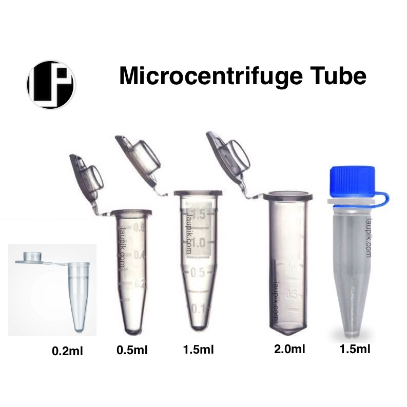 Microcentrifuge / Micro Tube GENERIC [ per PACK ] Shopee Malaysia
