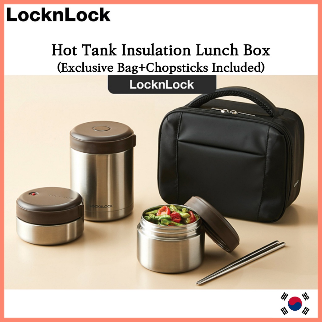 [LocknLock] Hot Tank Insulation Lunch Box set / locknlock thermal lunch