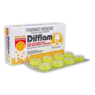 Difflam Lozenges Sugar Free 16 S Shopee Malaysia