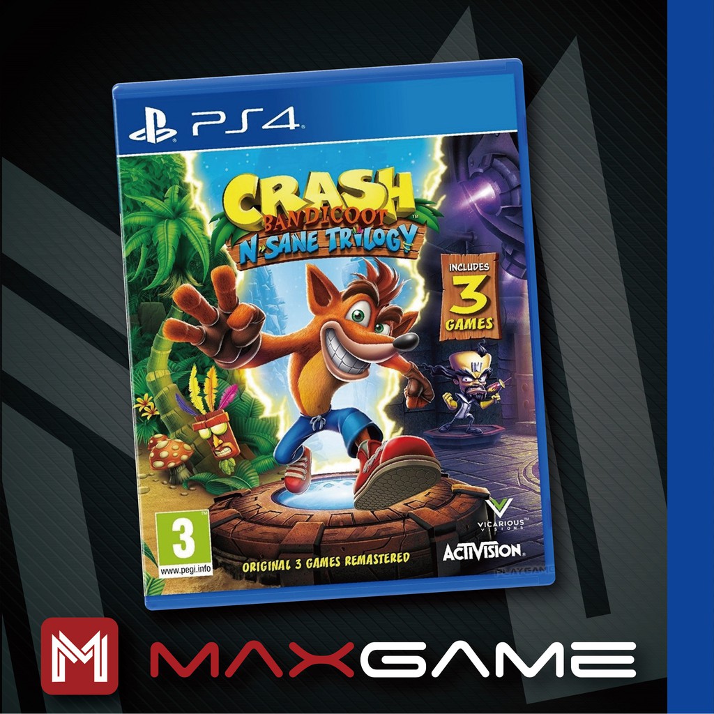 crash bandicoot trilogy ps4