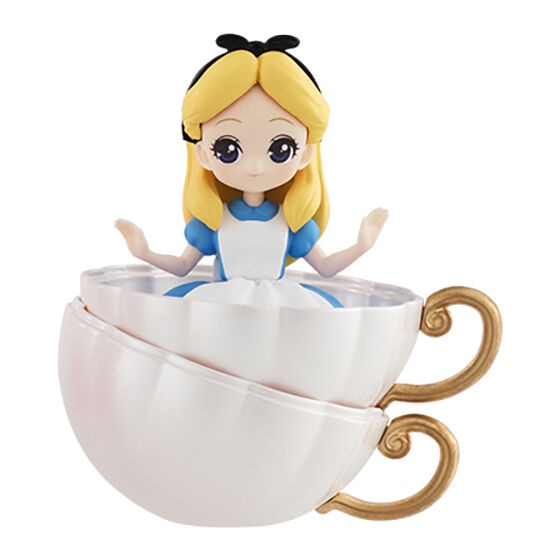Disney Japan Princess CapChara Heroine Doll Tinkerbell Belle Alice Desk Figure