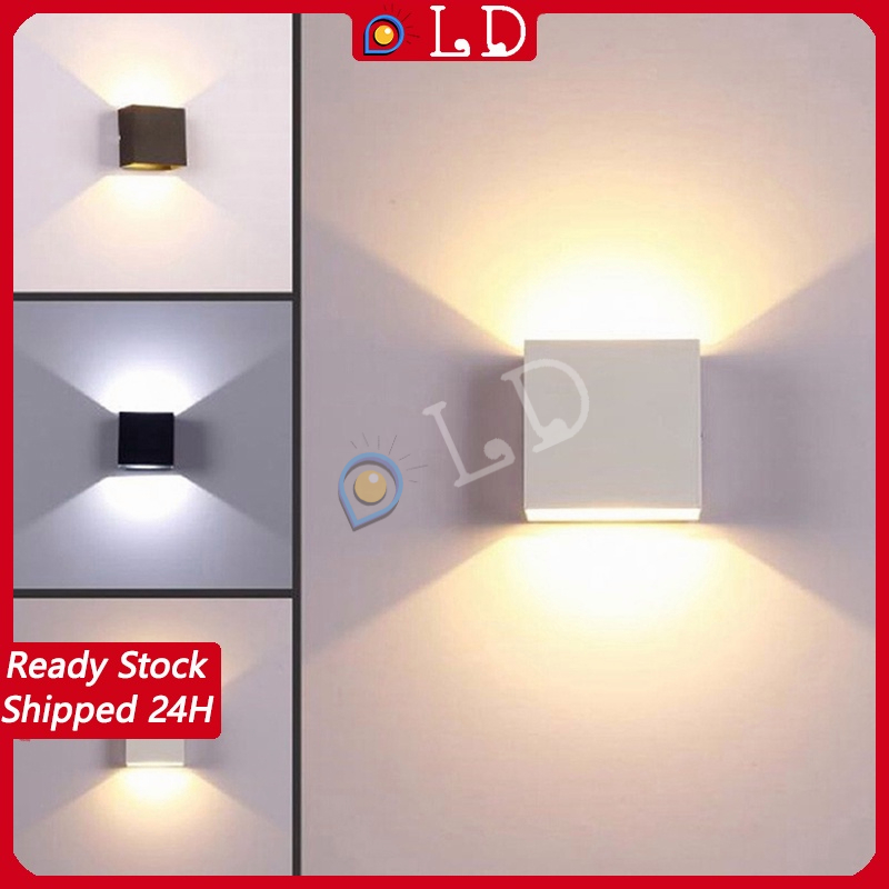 LED Wall Light Indoor Wall Lamp Modern Lampu Dinding Hiasan Up Down Two ...