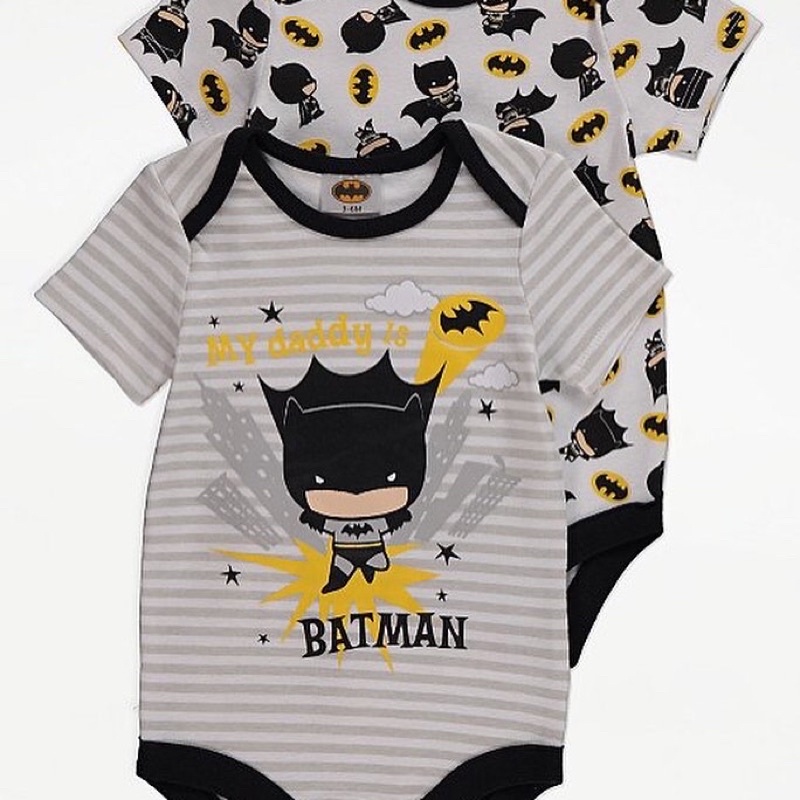 Rompers baby shortsleeves high quality BATMAN baby import from London