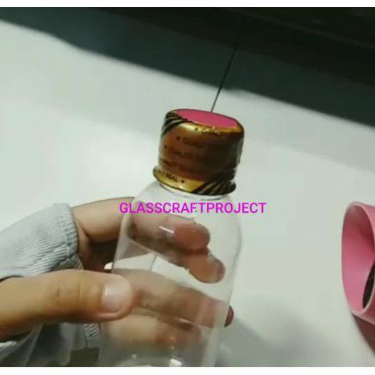 100pcs Gold Colour Shrinkable Plastic Sealer / Quality Shrink Seal (for