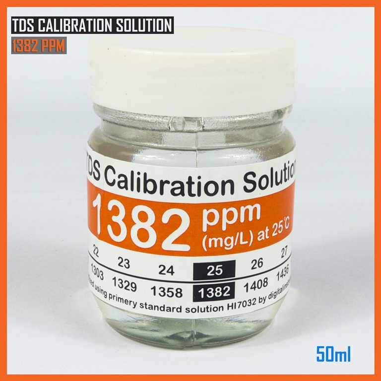 Tds Calibration Solution Calibration Solution Liquid TDS Meter 1382