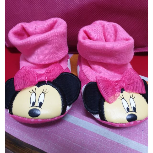 minnie baby shoes