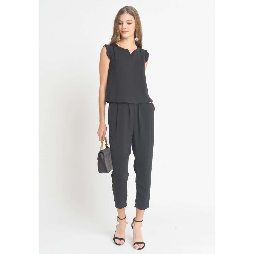 Lzzie Venize Jumpsuit - Blue And Black