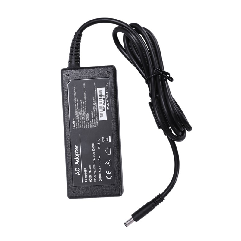 45w 19 5v 2 31aac Adapter Laptop Charger Replacement For Dell Us Plug Shopee Malaysia