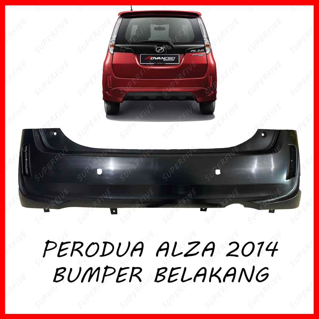 PERODUA ALZA 2014 REAR BUMPER / BUMPER BELAKANG Shopee Malaysia