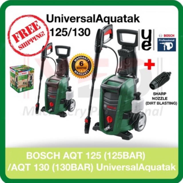 BOSCH AQUATAK 125BAR (125 BAR) HIGH PRESSURE CLEANER WATER JET