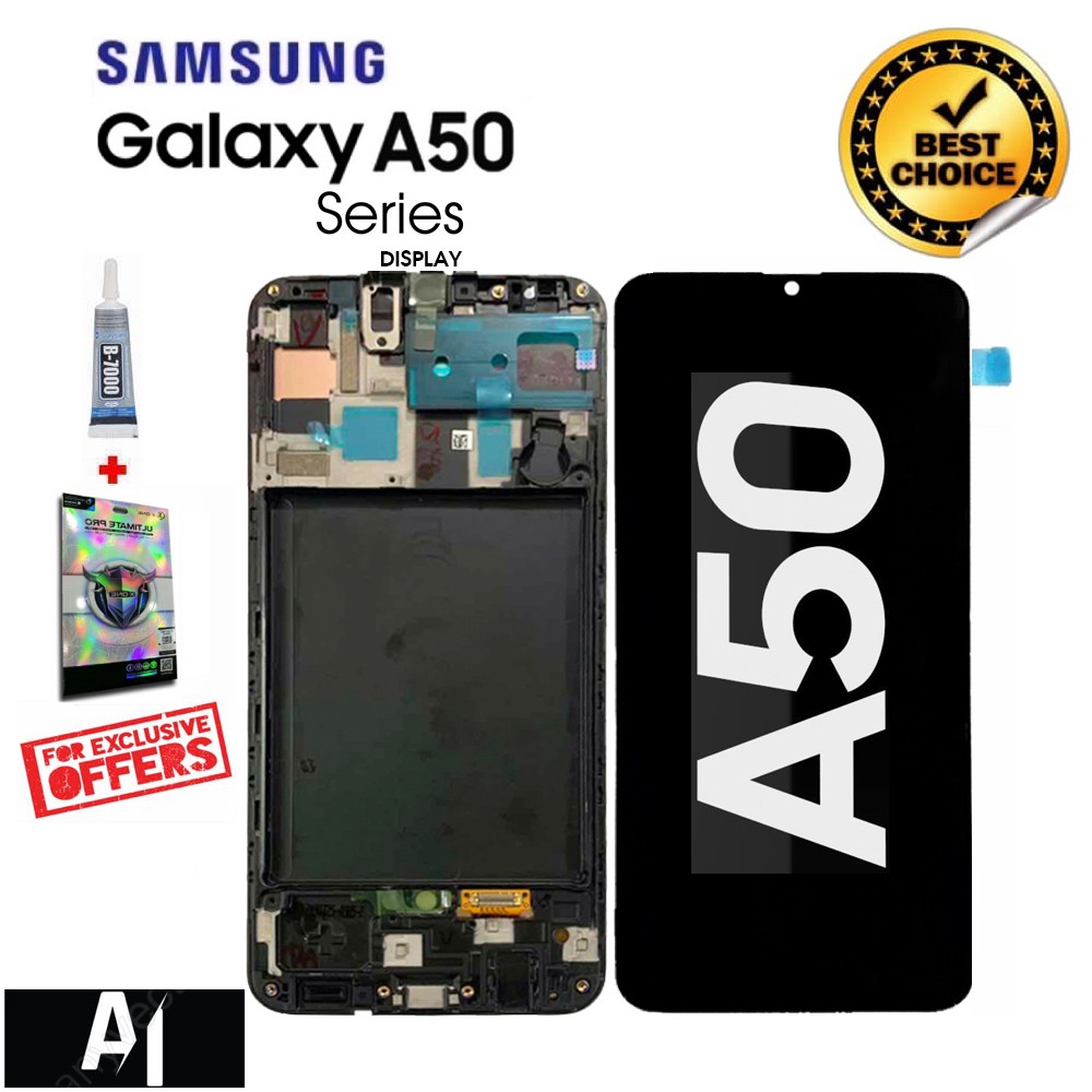 a50 screen size