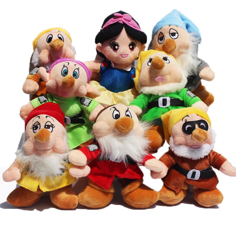 seven dwarfs plush