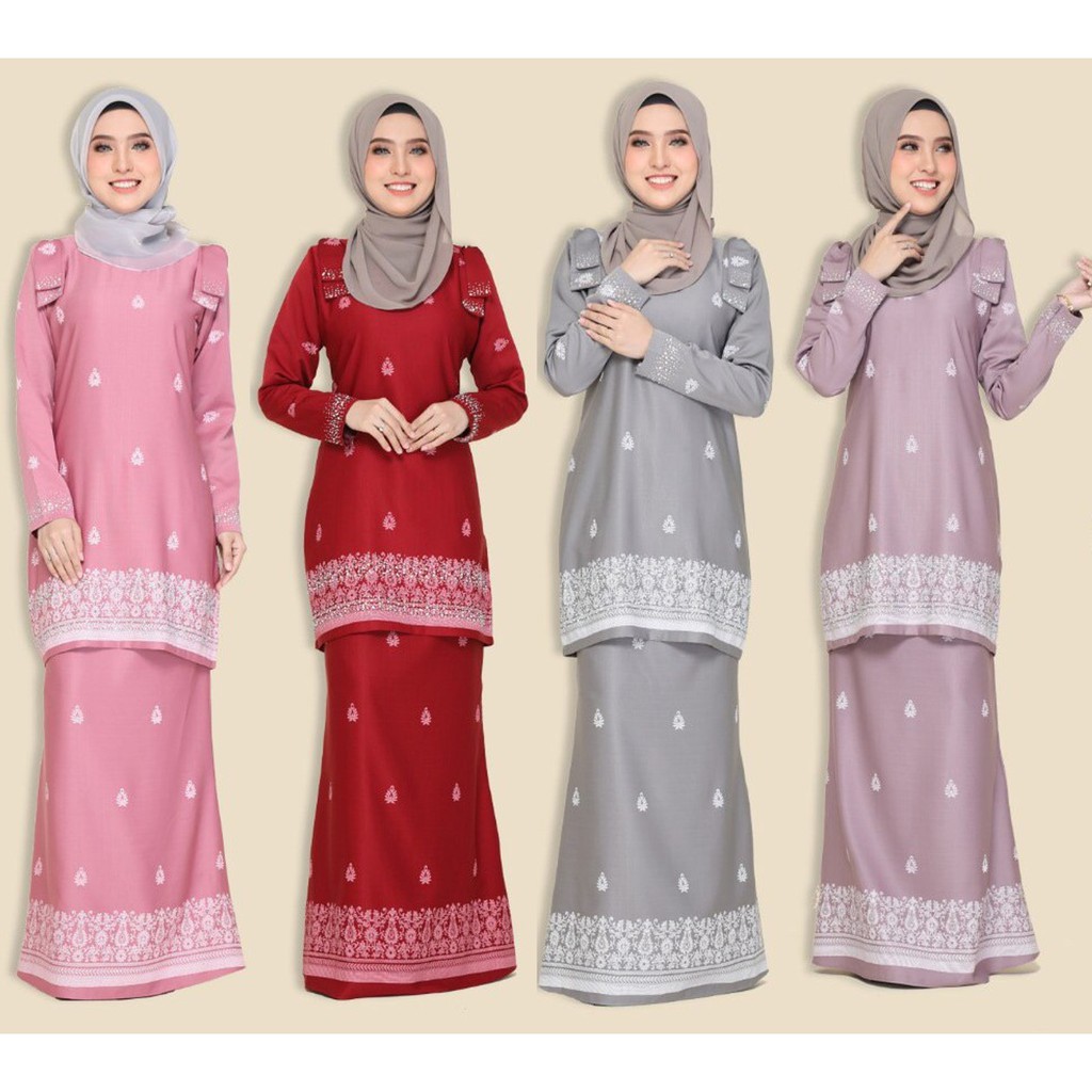  KURUNG  MODEN  SARI REBEN  vol 1 Shopee Malaysia