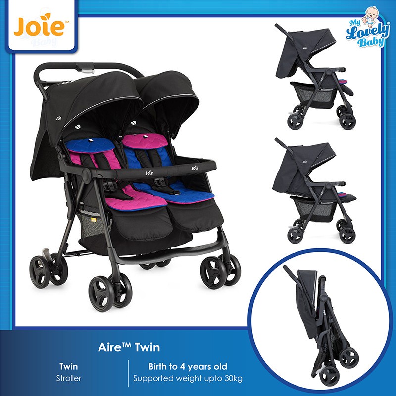 twin stroller joie