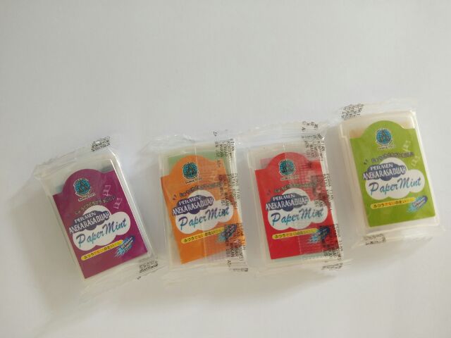 Paper Candy Paper Mint Fruity Flavour Box 40pcs Shopee Malaysia