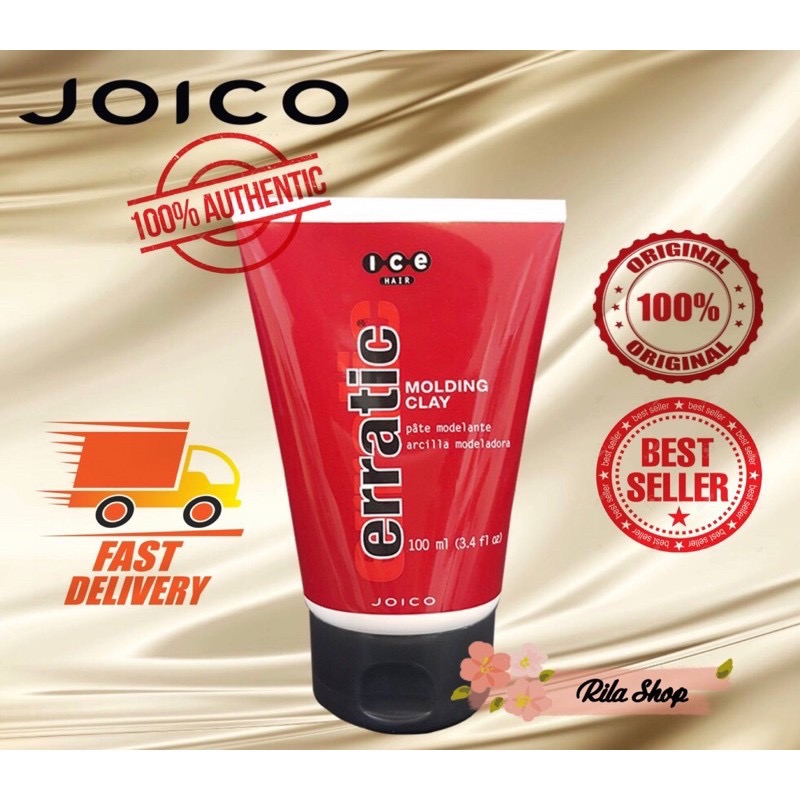 Joico Ice Erratic Molding Clay - Hair Wax Dry Look Smart 100ml | Shopee  Malaysia