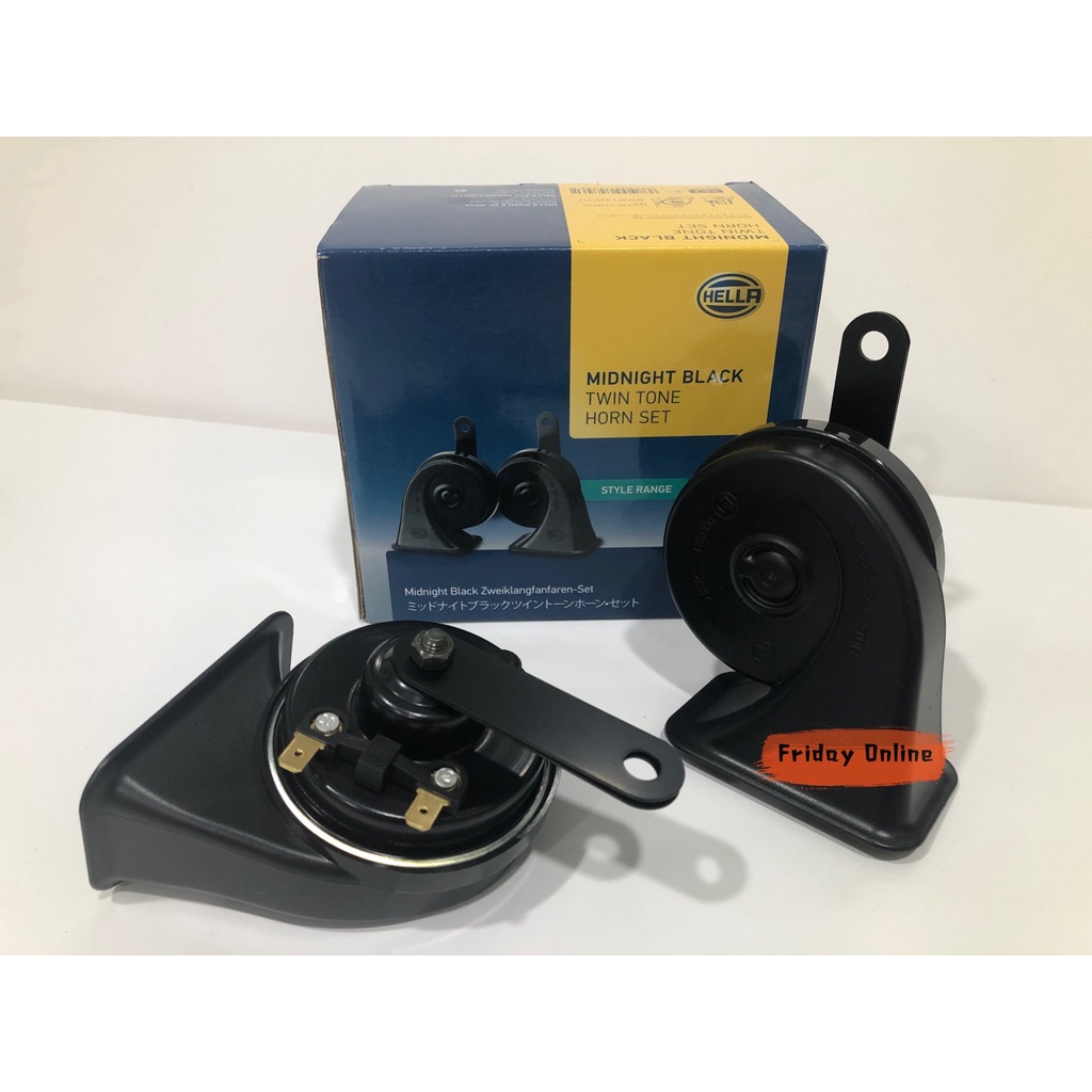 HELLA Midnight Black Horn Set - Prices and Promotions - Oct 2022 | Shopee  Malaysia