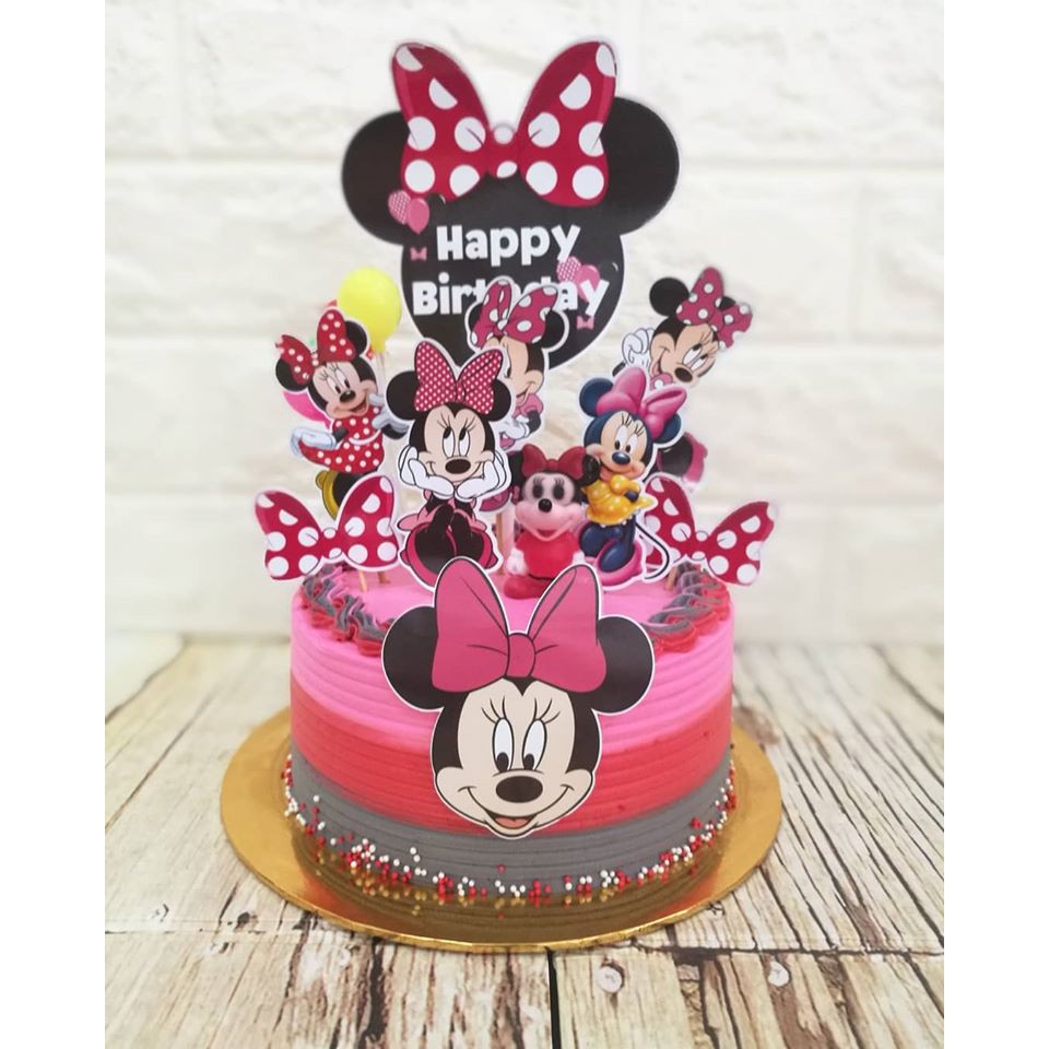 Minnie mouse kek Dari Dapur