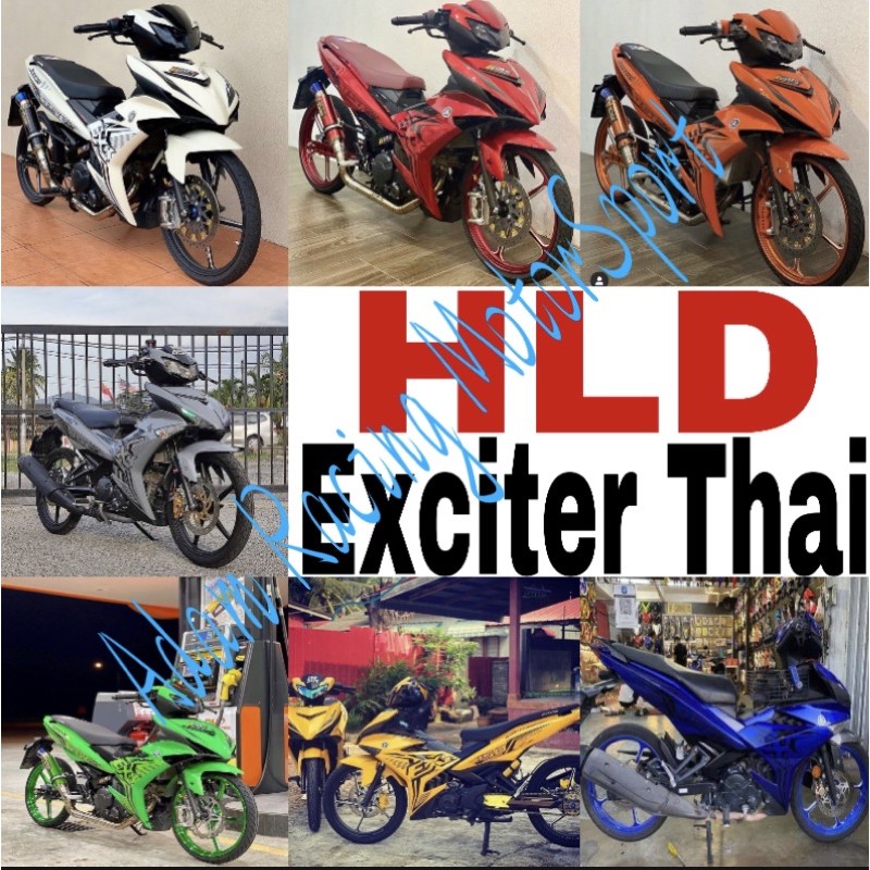 Buy Ready Stock Hld Coverset Yamaha Y15zr V2 Exciter Thai Sticker Tanam Cover Set Y15 V2 Y150 Ysuku Exciter150 V2 Thailand Seetracker Malaysia