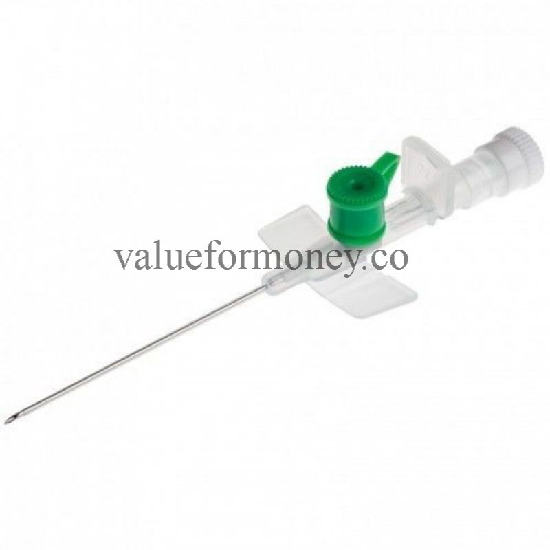 (10PCS) INFUSION SET DRIP NEEDLE JARUM CANNULA BRANULA IV CATHETER 18g