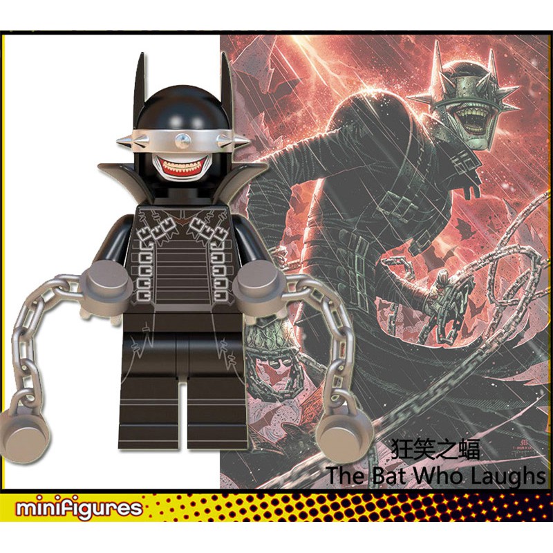 The Bat Who Laughs DC Comic Batman Series Lego Compatible Minifigure