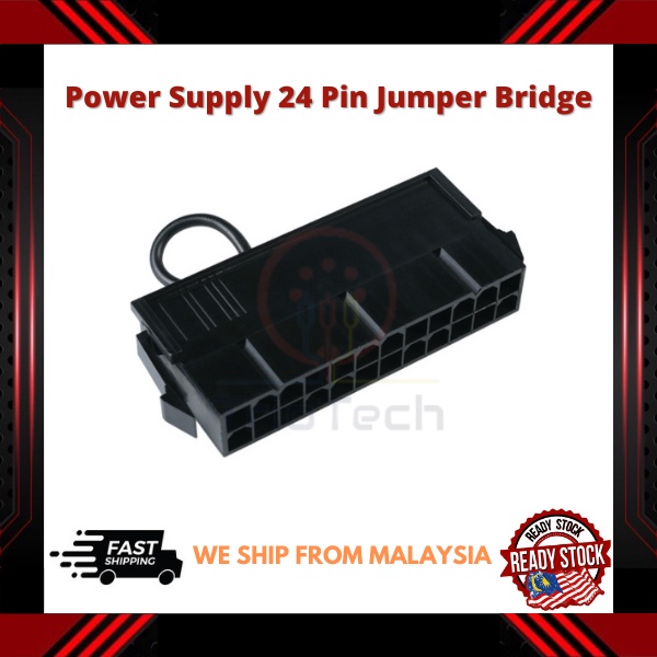 ATX 24P Jumper Bridge Connector Computer Repair 24pin PSU Testing tools Power Supply Power up Desktop Motherboard