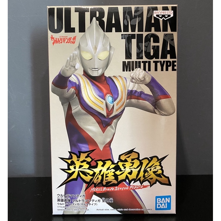 ultraman tiga hero's brave statue figure