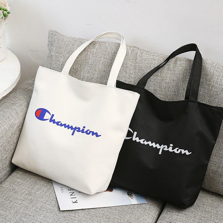 champion canvas tote bag