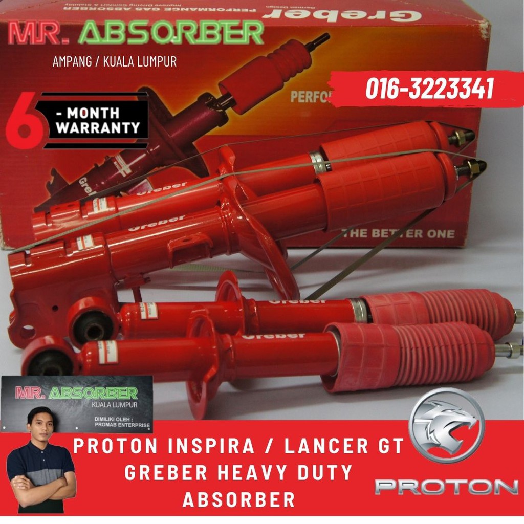 Absorber Heavy Duty Greber Proton Inspira Lancer