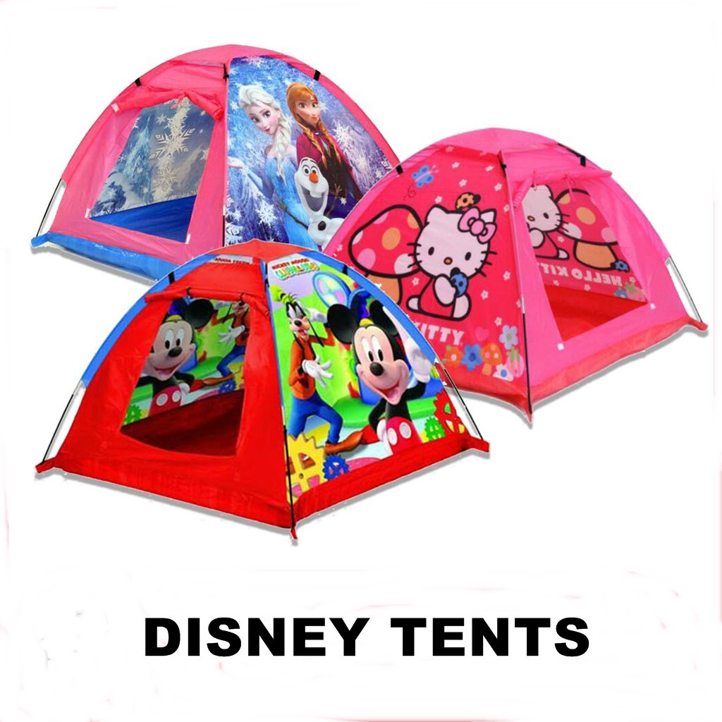 Khemah Budak Mainan Budak Kecil Playground Tent Cartoon Kids Camp Disney Character Children S Camping Tents Play Tents Shopee Malaysia