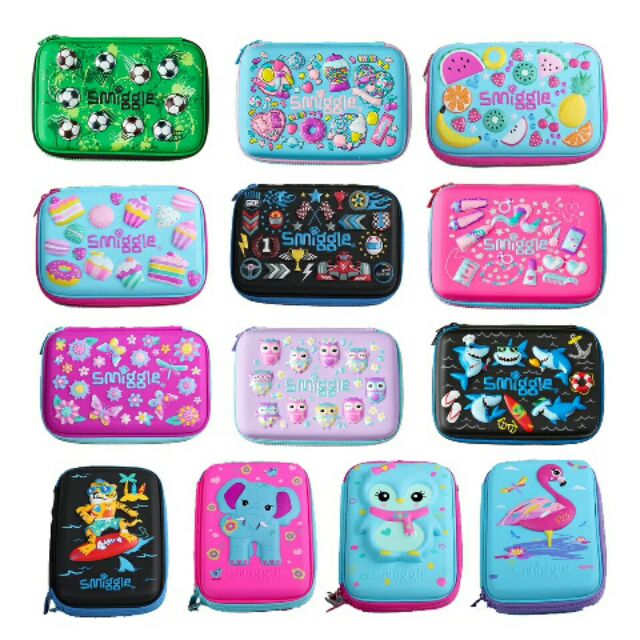 READY STOCK SMIGGLE HARDTOP PENCIL CASE FREE GIFT 🎁 | Shopee Malaysia