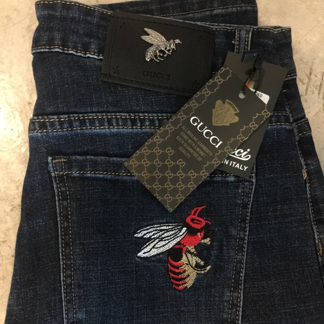 gucci jeans bee