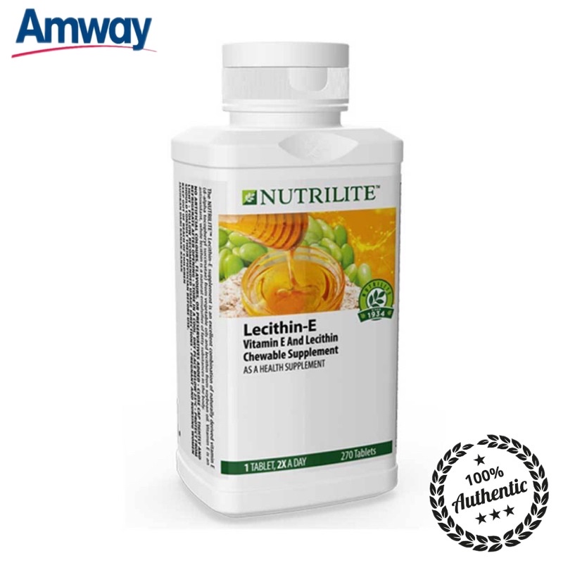 Amway Nutrilite Lecithin E 150 / 270 tablet Shopee Malaysia