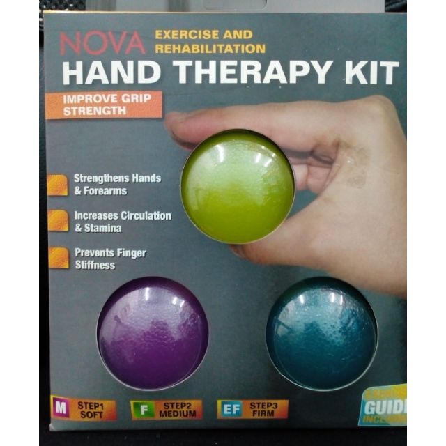Hand Therapy Kit Bola Senaman Mempunyai 3 Peringkat Kekuatan Bola Shopee Malaysia