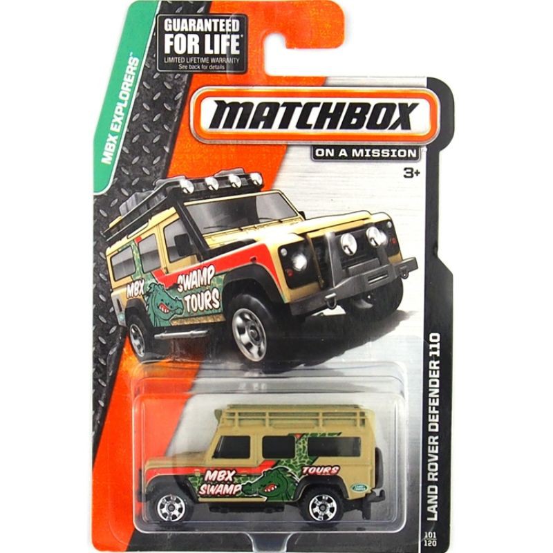 Matchbox Land Rover Defender 110 MBX Swamp Tour | Shopee Malaysia